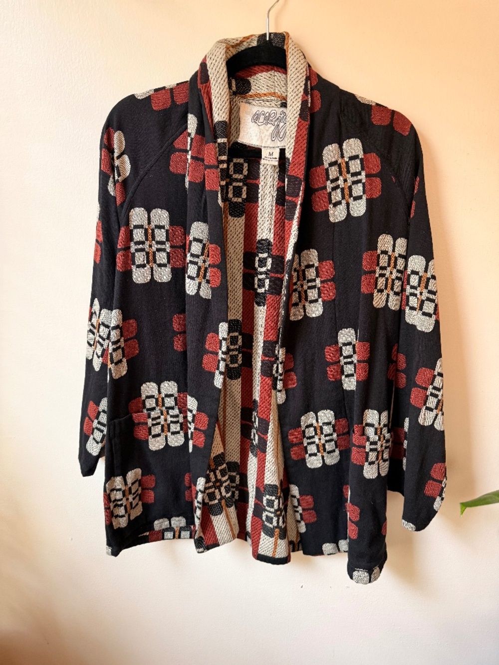 Ace & Jig "Ryan Robe" size M reversible 100% organic cotton jacket never worn